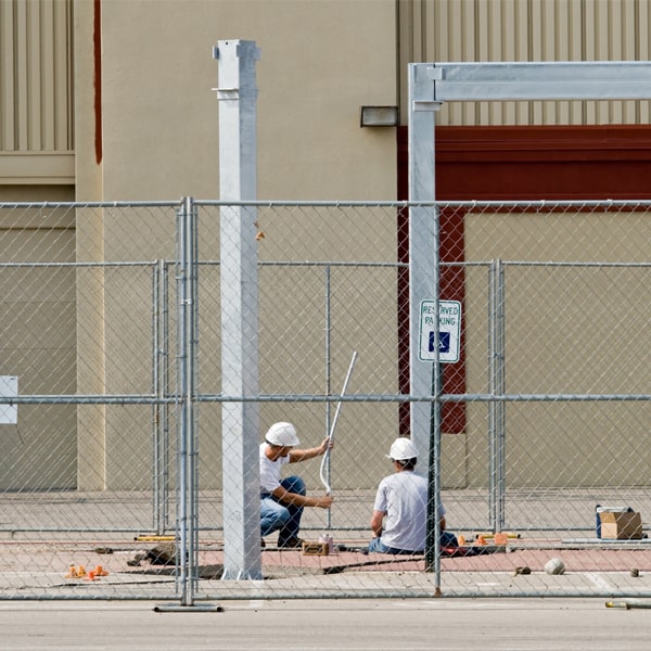 how long can i rent the temporary fence for my work site or event in Holly Pond AL